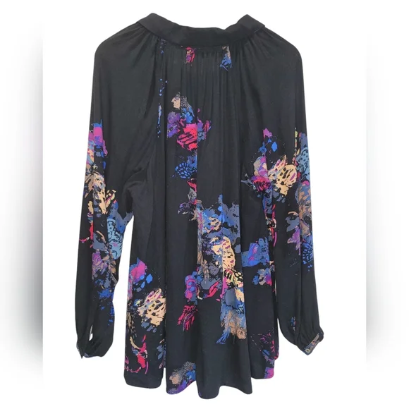 Free People Meadow Lark Button Down Tunic Top Relaxed Fit - Picture 5 of 7